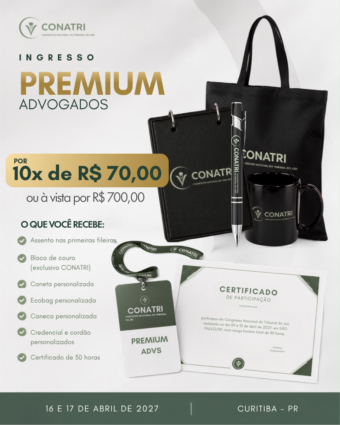 Ingresso Premium Advogados